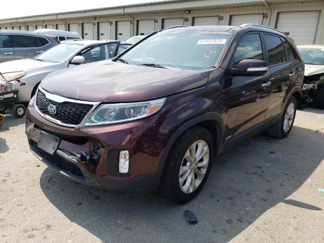 Vin: 5xykuda7xeg452703, lot: 61437873, kia sorento ex 20141