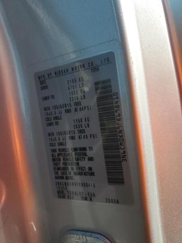 3N6CM0KN9FK698410 Nissan NV200 2.5S