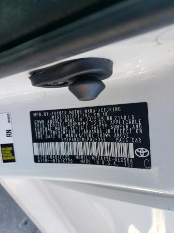 5YFP4RCE0LP028356 Toyota COROLLA SE