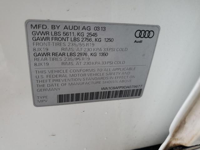 VIN WA1C8AFP9DA079677 2013 Audi Q5, Premium Hybrid no.13