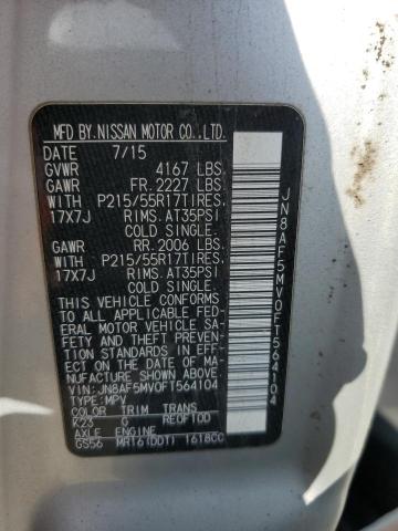 2015 NISSAN JUKE S - JN8AF5MV0FT564104