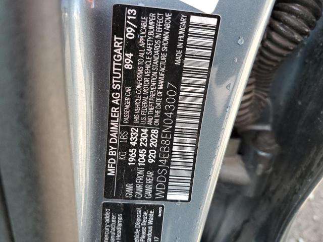 WDDSJ4EB8EN043007 Mercedes-Benz CLA 250
