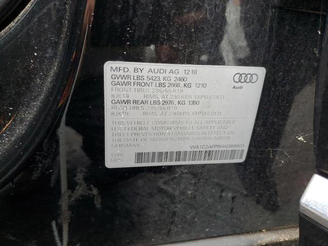 WA1C2AFP9HA089603 2017 AUDI Q5, photo no. 12