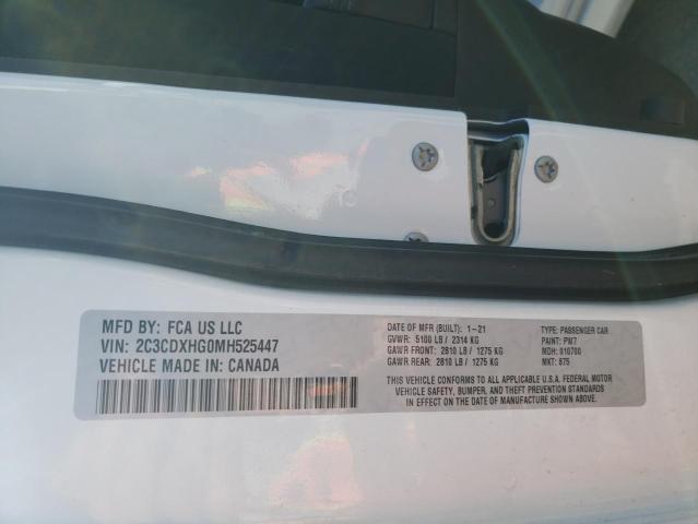 2C3CDXHG0MH525447 Dodge CHARGER GT