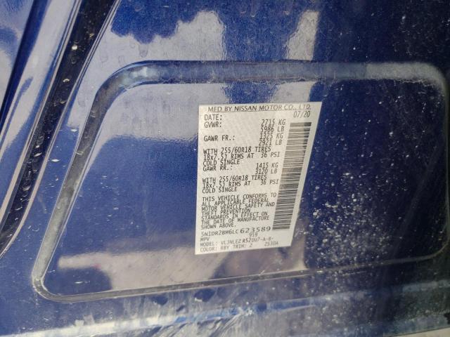 5N1DR2BM6LC623589 Nissan Pathfinder Sv
