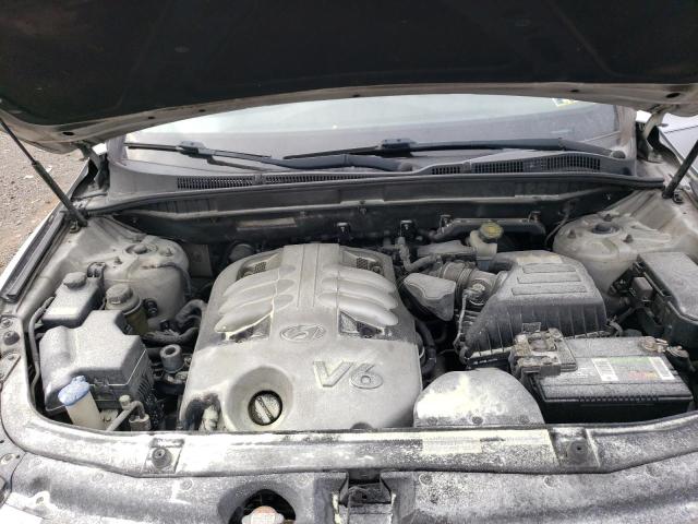 VIN: KM8NU73C07U008123 Auction: COPART Lot: 63411173 Location: NJ - SOMERVILLE KM8NU73C07U008123 HYUNDAI VERACRUZ 2007 SILVER Photo 12