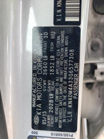 KNADM4A33G6577308 KIA RIO LX