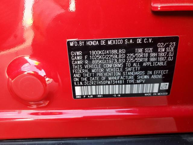 Honda HR-V SPORT 2023 3CZRZ1H50PM734481 Image 12
