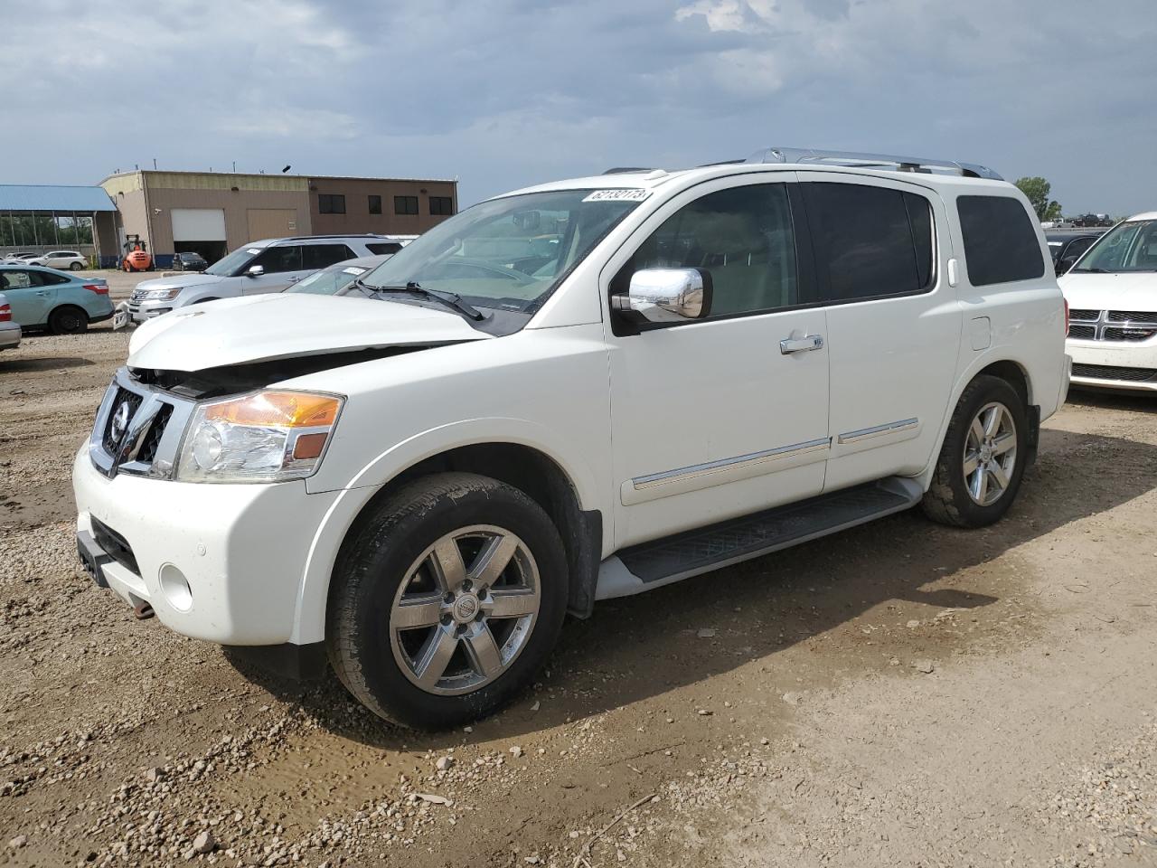 2013 Nissan Armada at KS Kansas City Copart lot 62132173