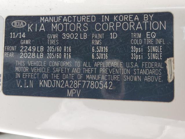 KNDJN2A28F7780542 KIA Soul