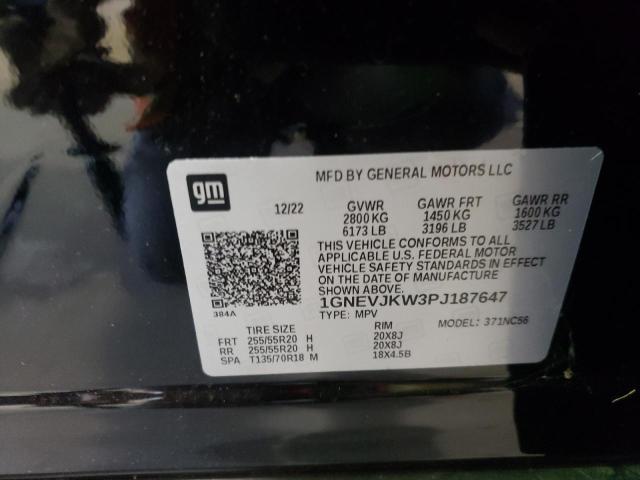 1GNEVJKW3PJ187647 Chevrolet Traverse Rs