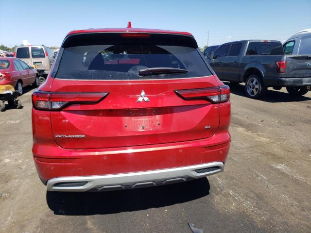  MITSUBISHI OUTLANDER 2022 Червоний