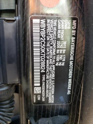 WBY8P2C50K7D28824 BMW I3 Bev