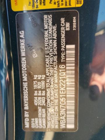 WBA3N7C51EK221016 BMW 428 I