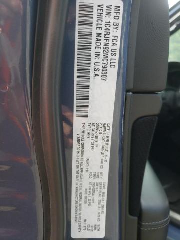 1C4RJFN92MC790307 Jeep Grand Cherokee Trackhawk