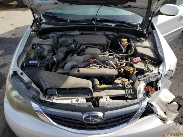 VIN: JF1GH61628H836506 Auction: COPART Lot: 63381563 Location: CO - DENVER SOUTH JF1GH61628H836506 SUBARU IMPREZA 2008 WHITE Photo 11