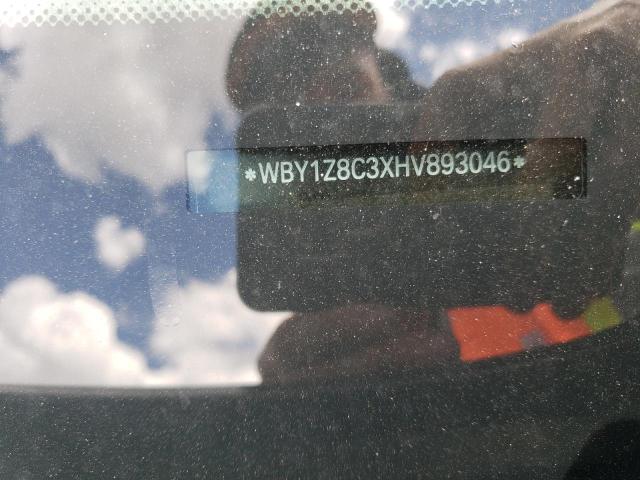 WBY1Z8C3XHV893046 BMW I3 REX