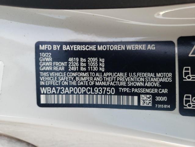 WBA73AP00PCL93750 BMW 4 Series 430XI 10