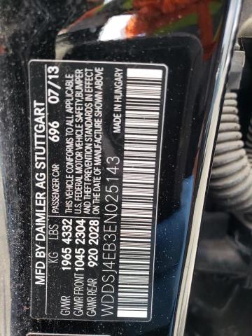 WDDSJ4EB3EN025143 Mercedes-Benz CLA 250