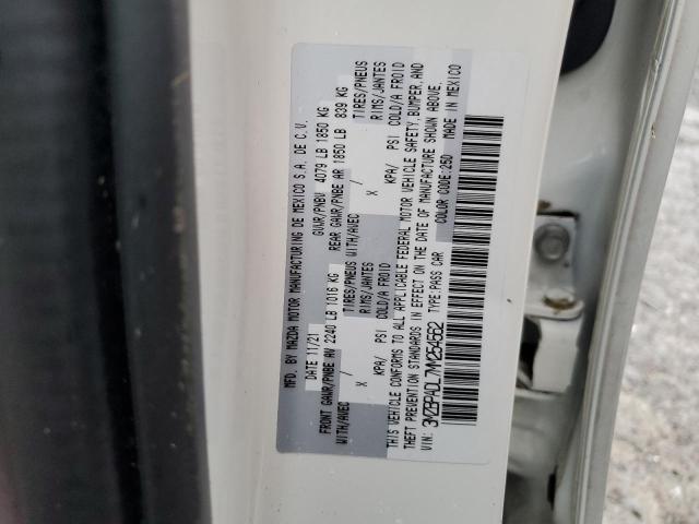3MZBPADL7MM254562 Mazda 3 Premium