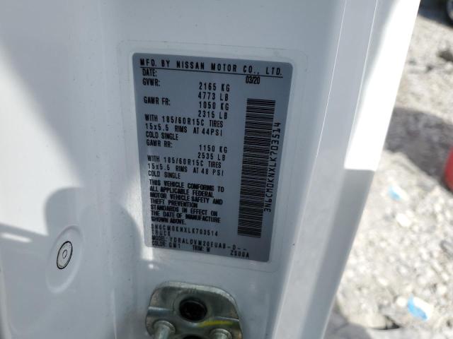 3N6CM0KNXLK703514 Nissan NV200 2.5S