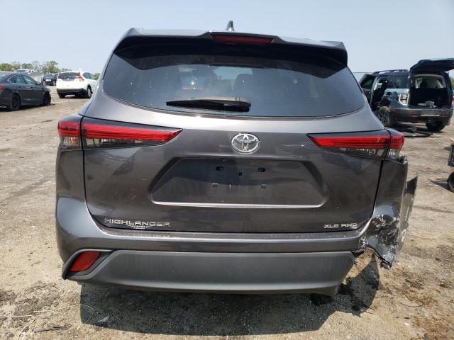 VIN 5TDHZRBH8LS032163 2020 Toyota Highlander, Xle no.6