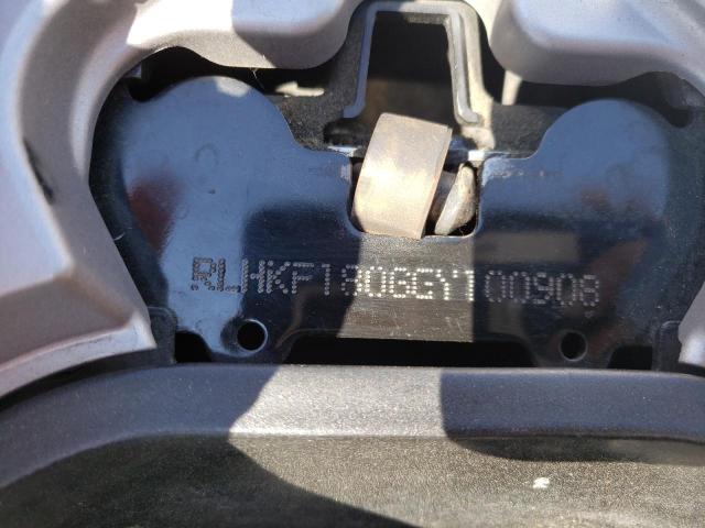 2016 HONDA PCX 150 RLHKF1806GY100908