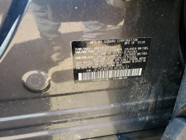 JF2SKARCXLH590432 Subaru Forester Sport