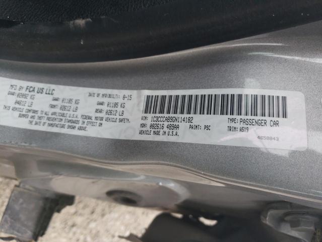 1C3CCCAB9GN114182 Chrysler 200 Limited