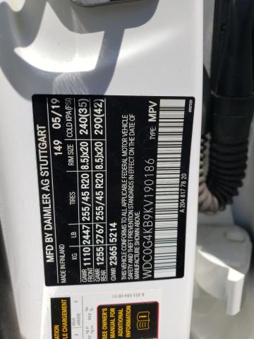 WDC0G4KB9KV190186 Mercedes-Benz Glc 300 4matic