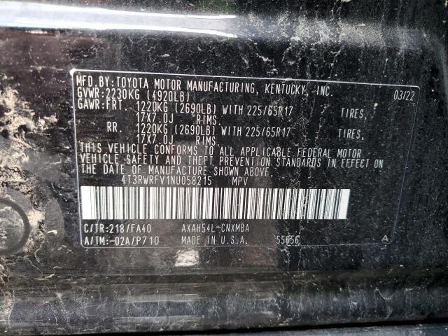 4T3RWRFV1NU058215 Toyota RAV4 XLE 13