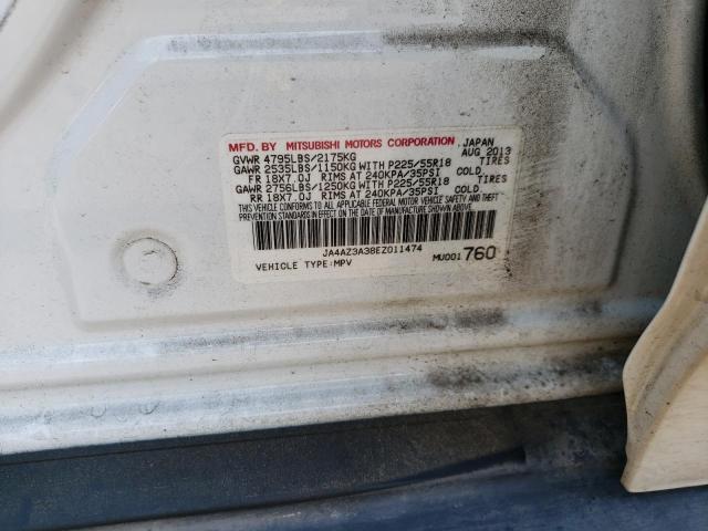 JA4AZ3A38EZ011474 Mitsubishi Outlander Se