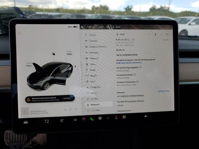 5YJ3E1EB3NF133049 Tesla Model 3  9