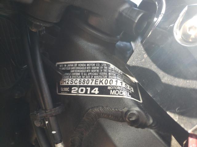 2014 HONDA GL1800 C JH2SC6807EK001155