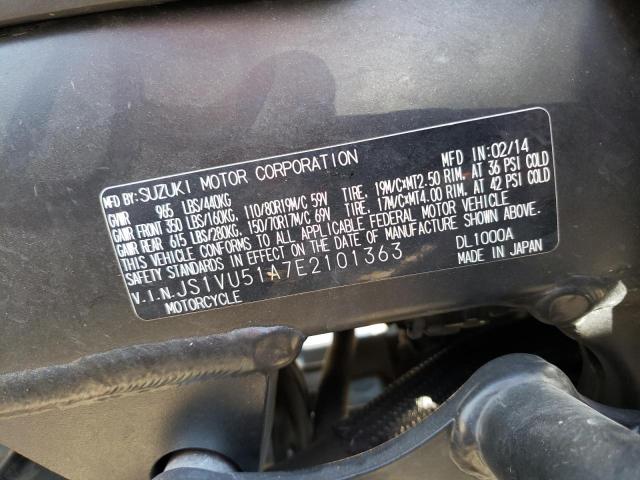 2014 SUZUKI DL1000 - JS1VU51A7E2101363