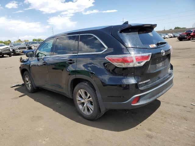 VIN 5TDJKRFH8ES055705 2014 Toyota Highlander, Xle no.2