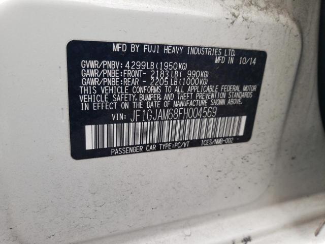 JF1GJAM68FH004569 Subaru Impreza Limited