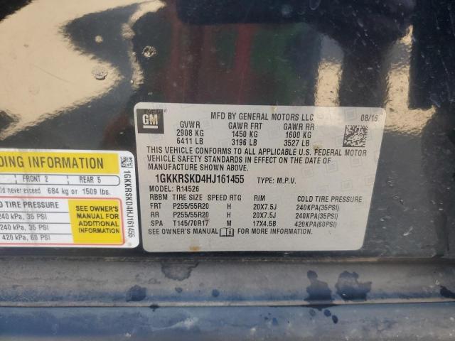 1GKKRSKD4HJ161455 GMC Acadia Limited Slt-2
