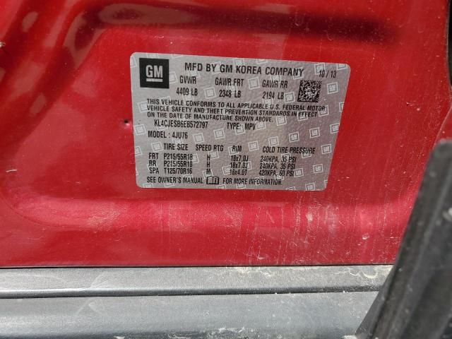 KL4CJESB6EB572797 Buick Encore