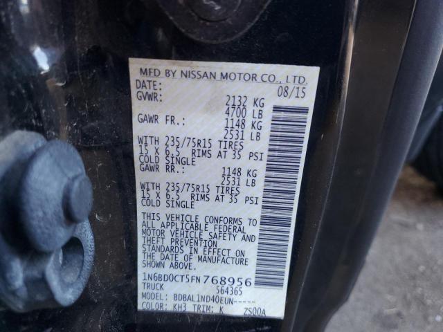 1N6BD0CT5FN768956 Nissan FRONTIER S