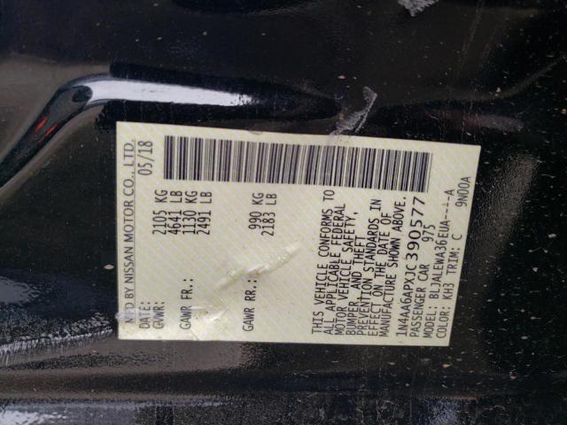 1N4AA6APXJC390577 Nissan Maxima 3.5s
