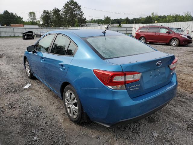 VIN: 4S3GKAA6XJ3622932 Auction: COPART Lot: 63559243 Location: NY - ALBANY 4S3GKAA6XJ3622932 SUBARU IMPREZA 2018 BLUE Photo 2