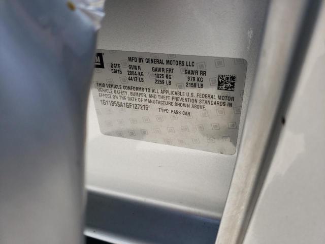 1G11B5SA1GF127275 Chevrolet Malibu Limited Ls