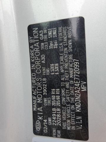 KNDJN2A24E7720997 KIA Soul
