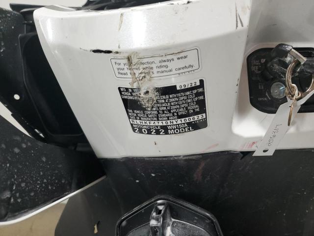 2022 HONDA WW150 A RLHKF4710NY100623