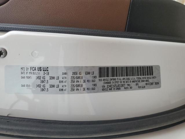 2C4RC1N75JR212877 2018 CHRYSLER PACIFICA, photo no. 13