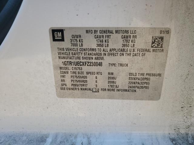 2015 GMC SIERRA C15 - 1GTR1UECXFZ230048