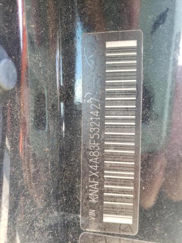 KNAFX4A83F5321427 KIA FORTE EX