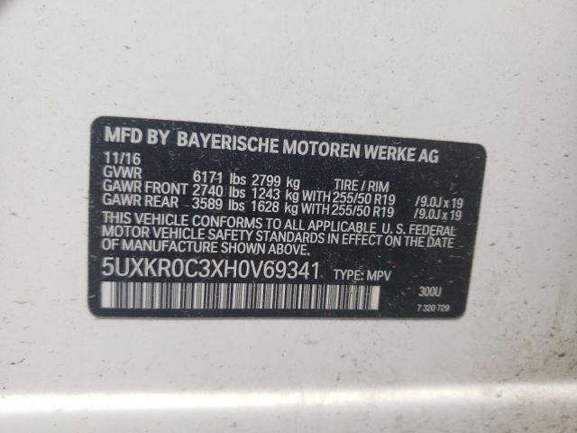 5UXKR0C3XH0V69341 BMW X5 Xdrive35i
