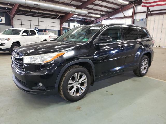 VIN 5TDJKRFH5ES031975 2014 Toyota Highlander, Xle no.1